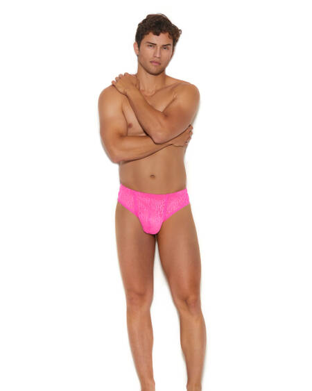  Mens Printed Mesh Brief