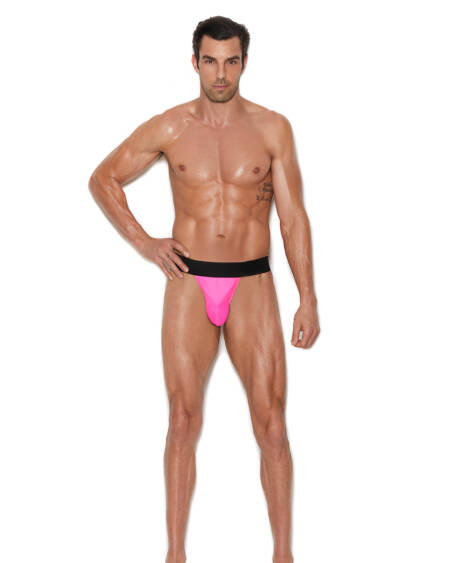  Mens Thong With Elastic Band